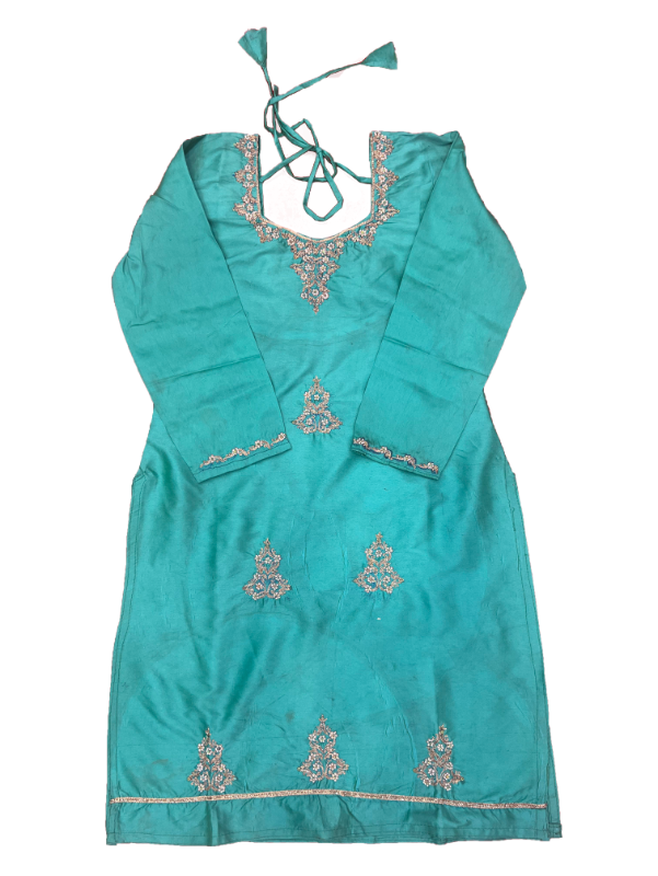 Pelorous Suit With Zari Work