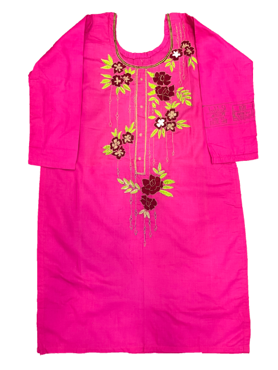 Persian Rose Suit With Zari Work