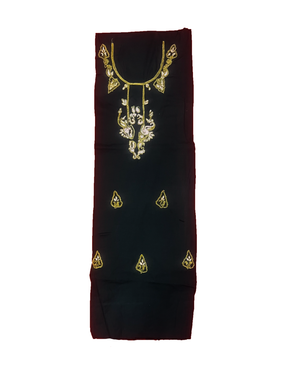 Black Pearl With Zari Work